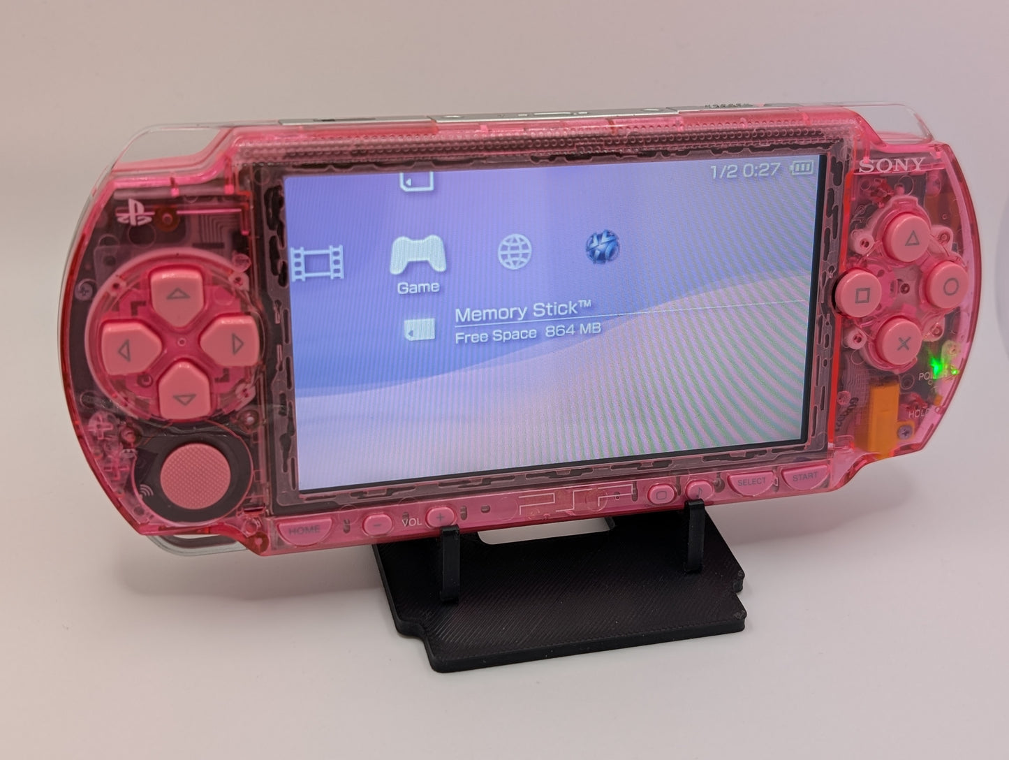 Crystal Pink PSP 1000