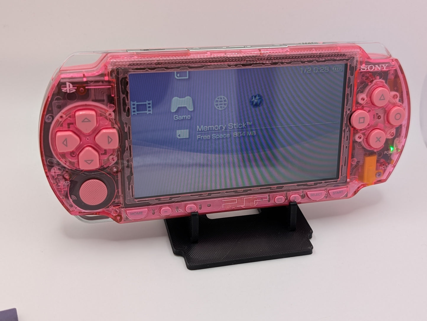 Crystal Pink PSP 1000