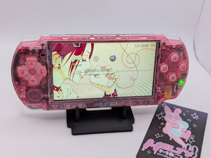 Clear Pink PSP 3000