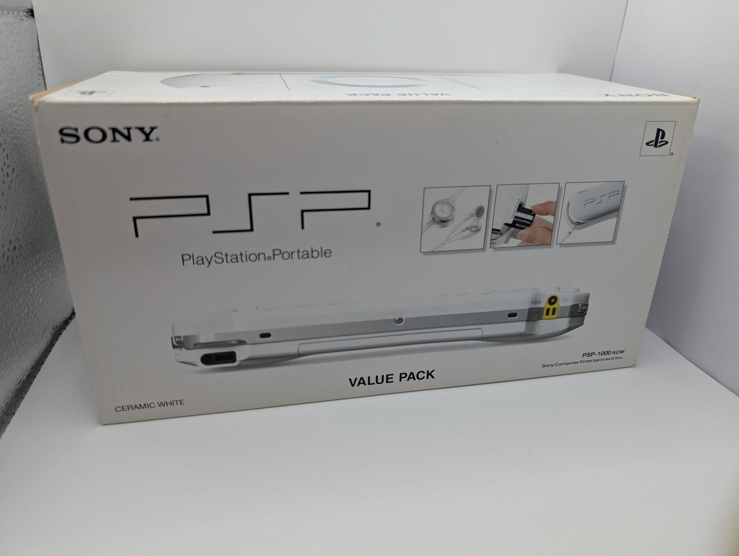 Boxed Ceramic White PSP 1000