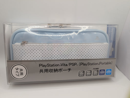 PSVita Blue&White Pouch NIB