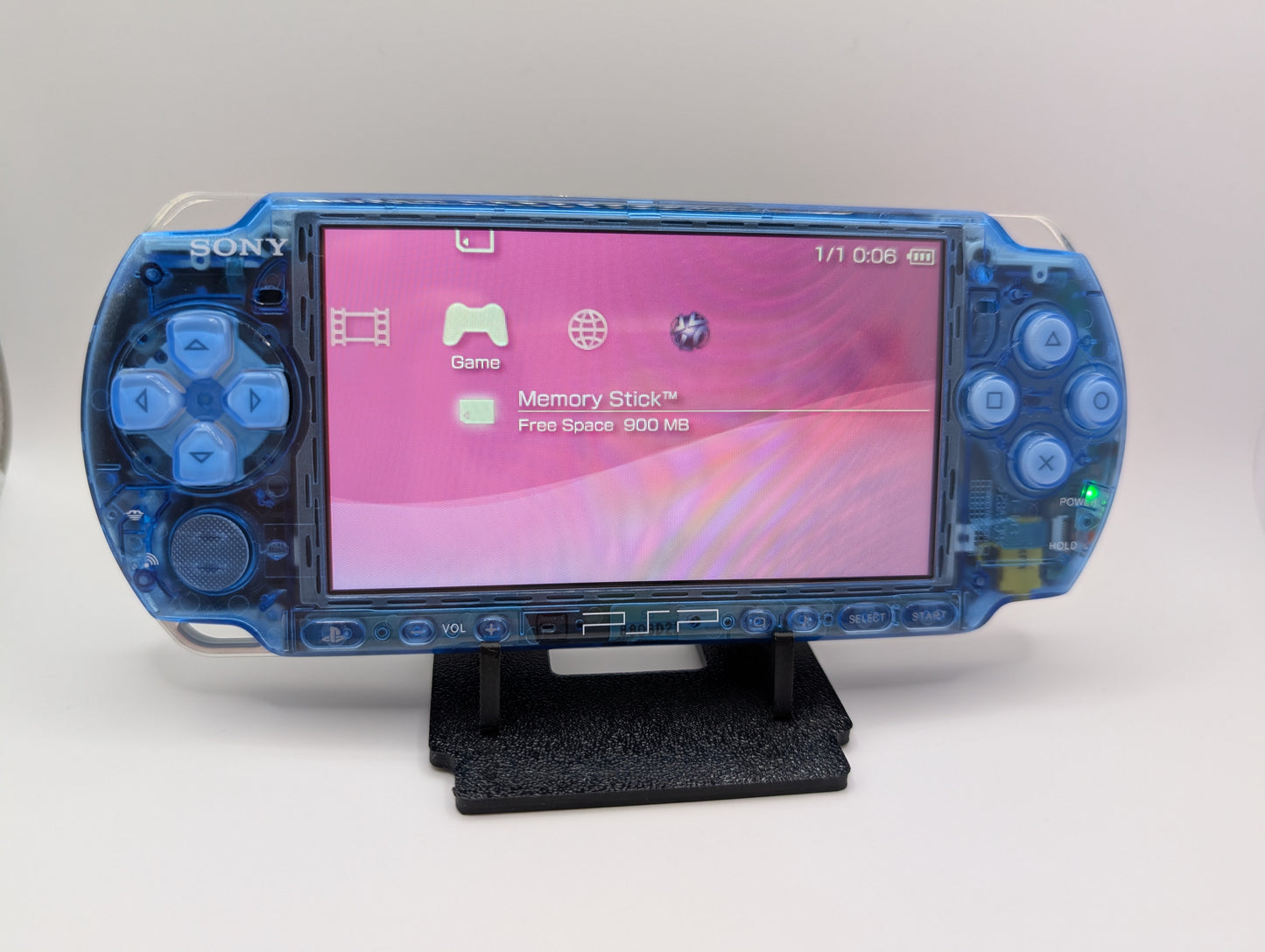 Clear Blue PSP 3000