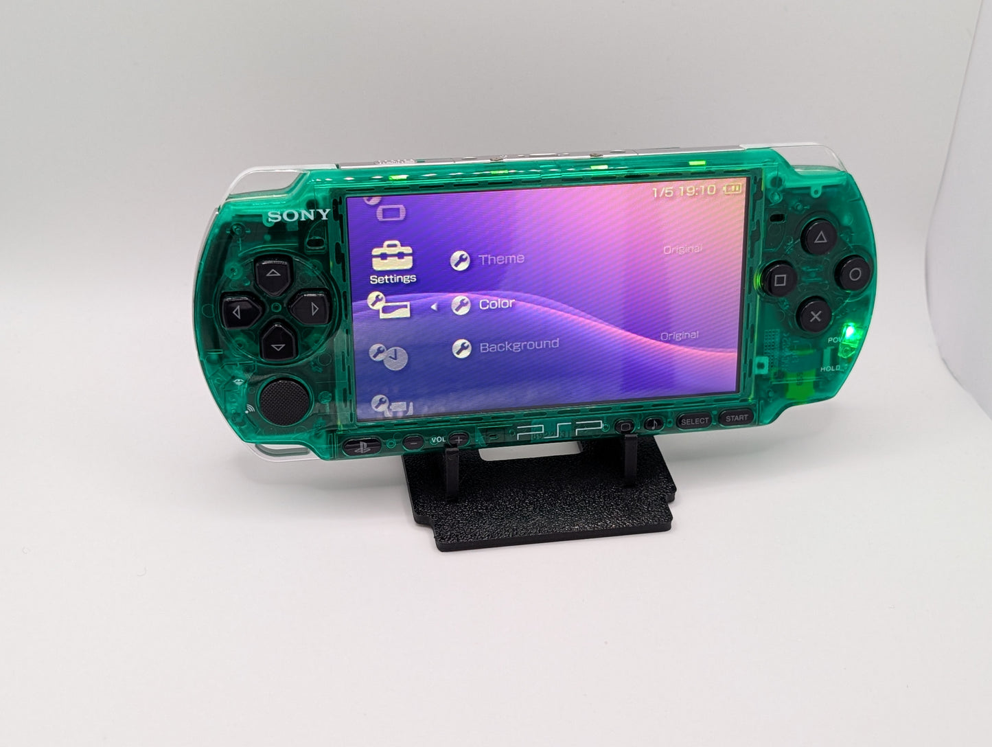 Clear Green PSP 3000