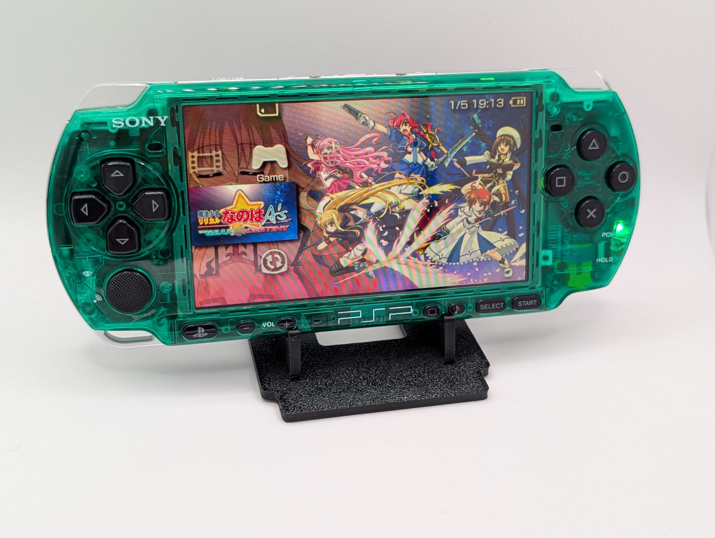 Clear Green PSP 3000