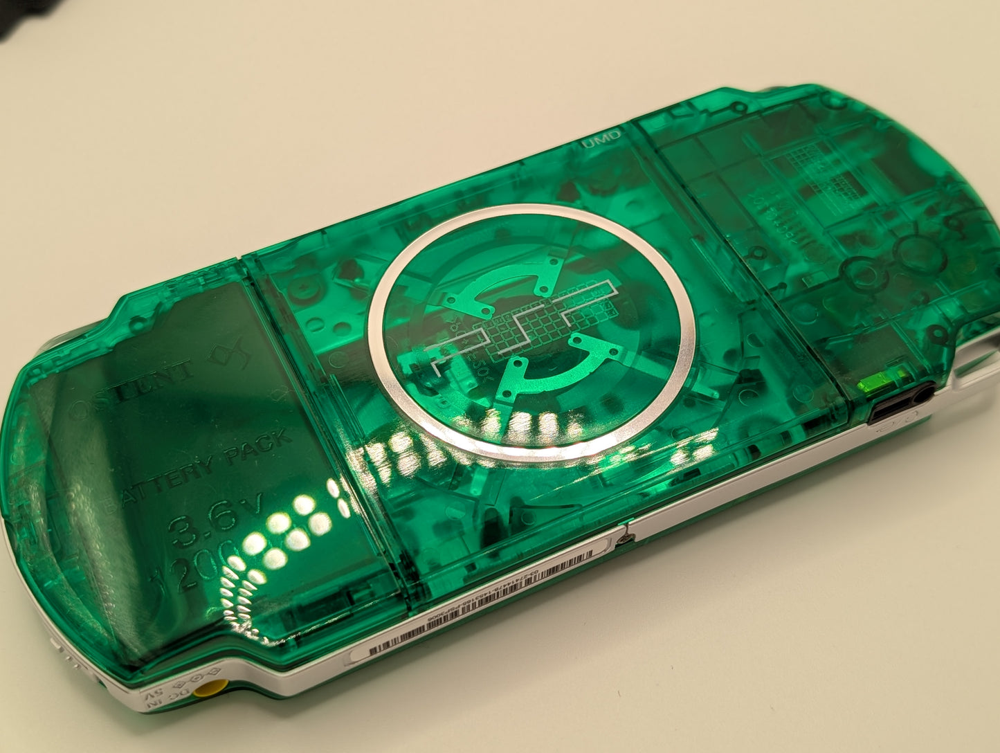 Clear Green PSP 3000