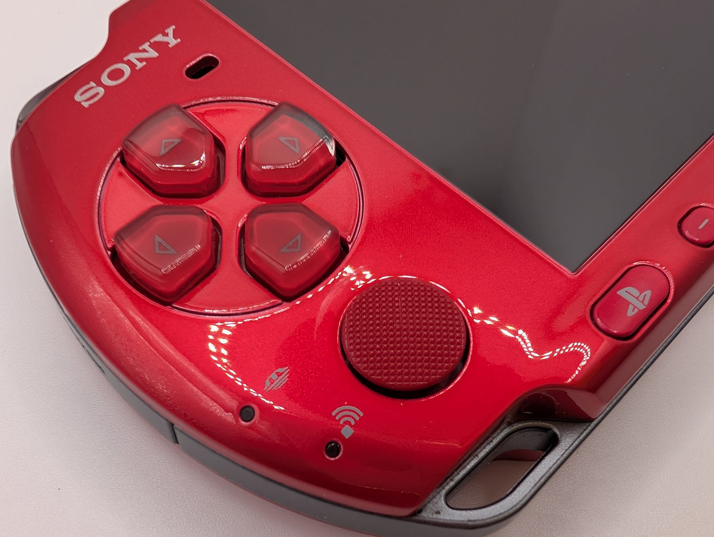 Red PSP 3000