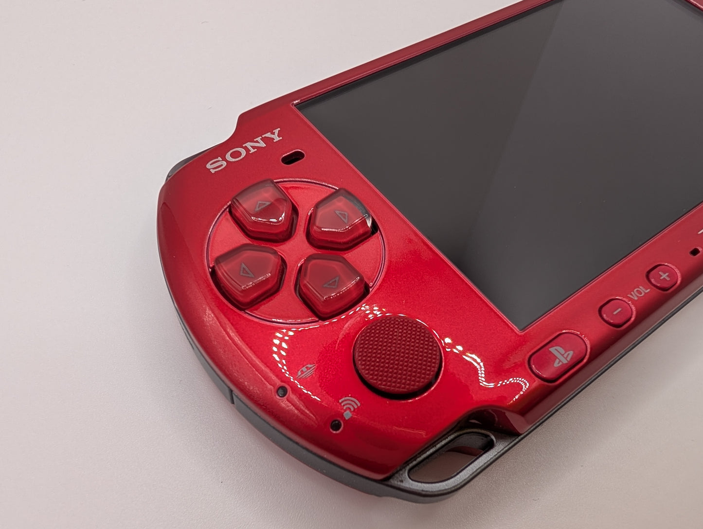 Red PSP 3000