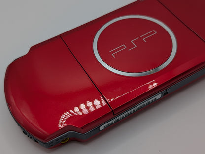 Red PSP 3000