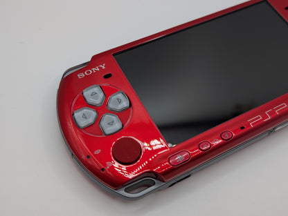 Red PSP 3000