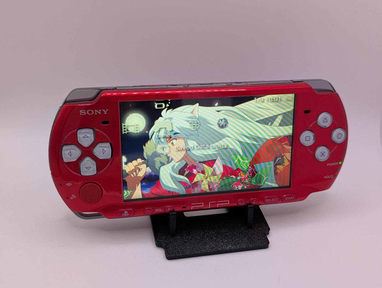 Red PSP 3000