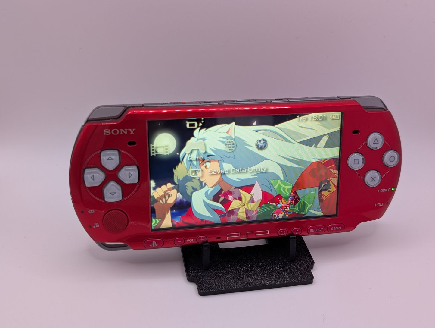 Red PSP 3000