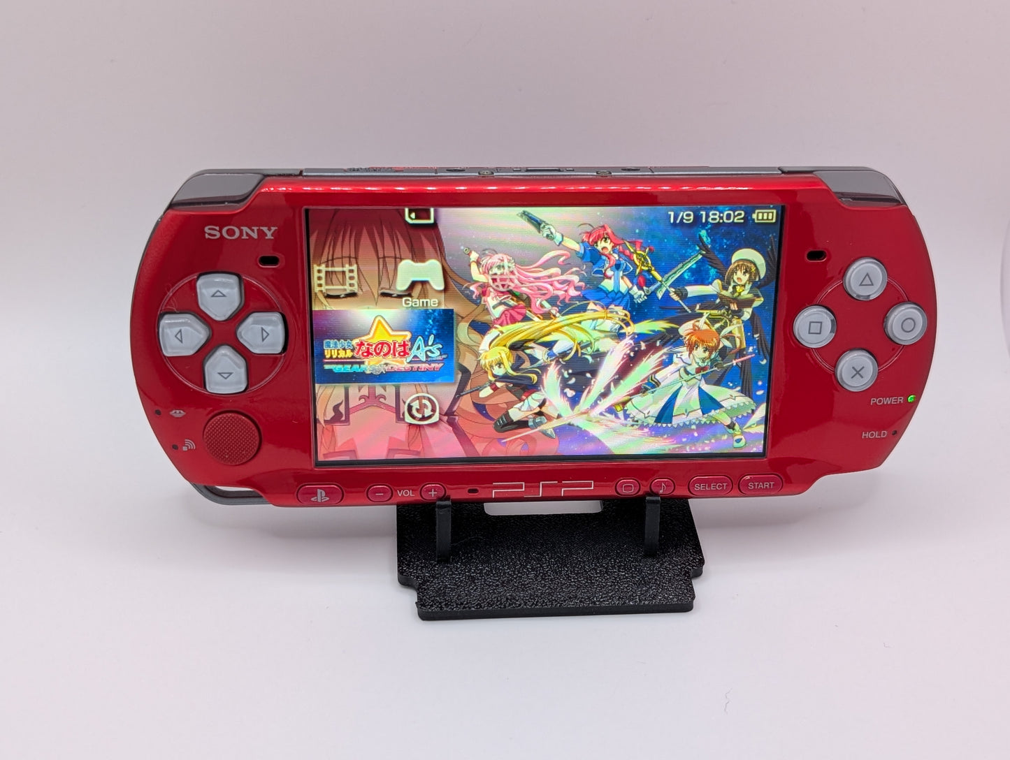 Red PSP 3000
