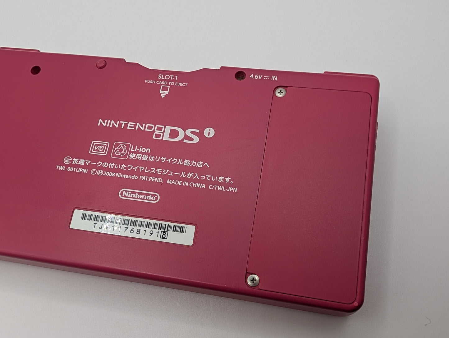 Pink DSi