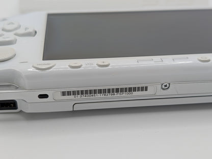 White PSP 1000