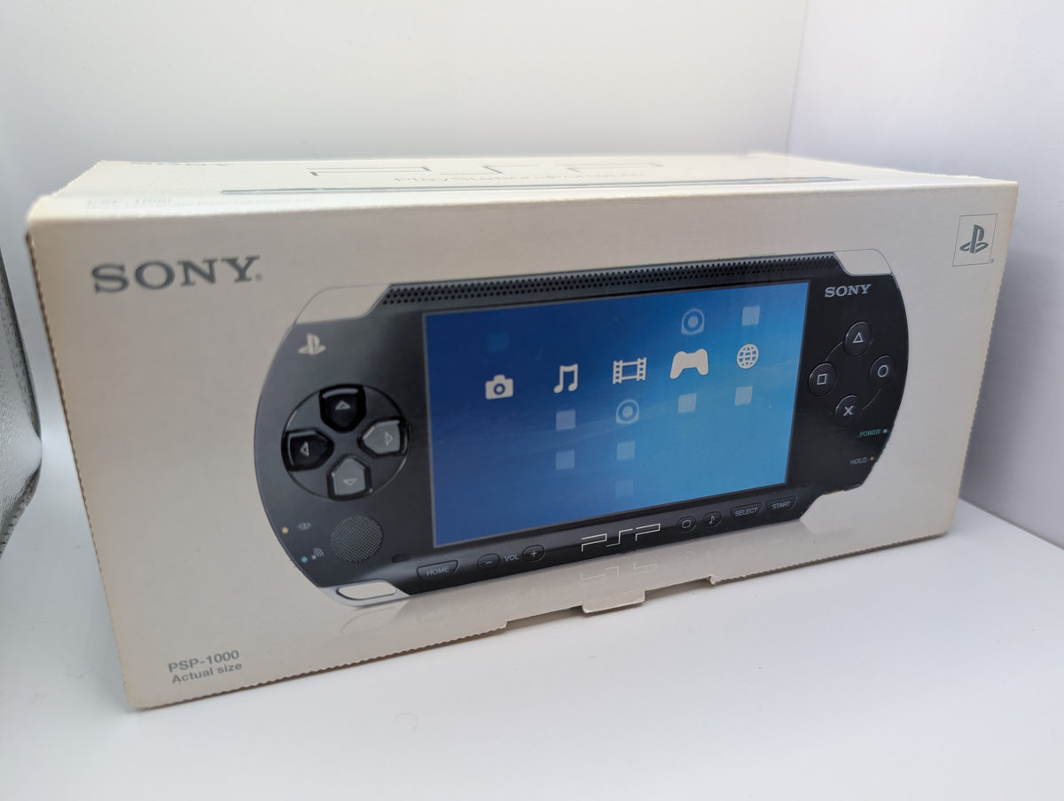Boxed Black PSP 1000
