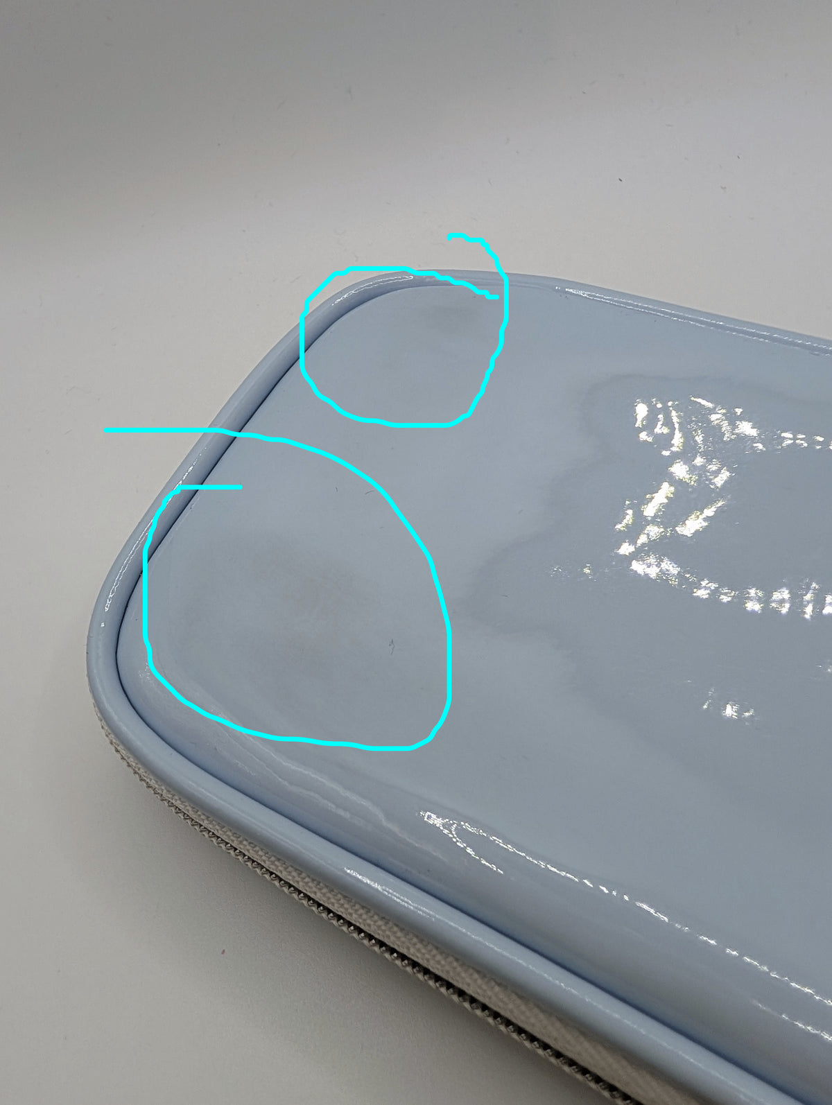 PSVita Blue&White Pouch