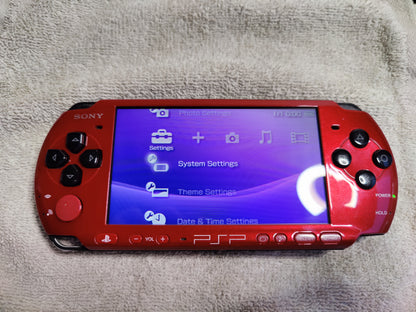 Red/Black PSP 3000