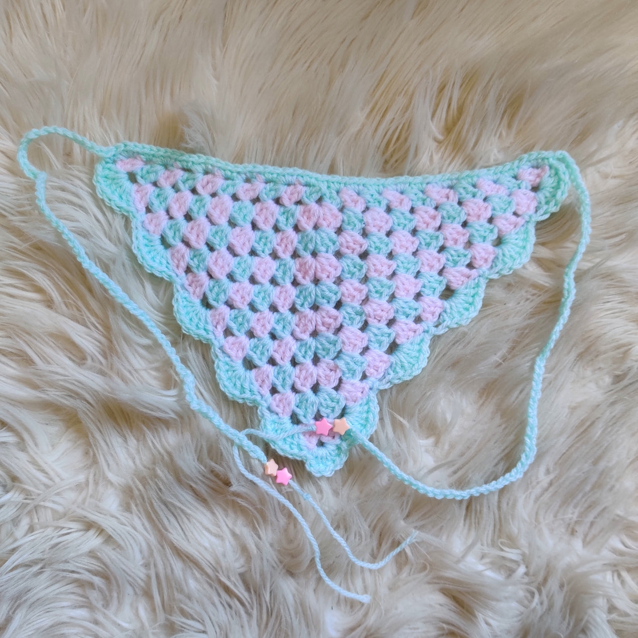 Minty Pink Bandana