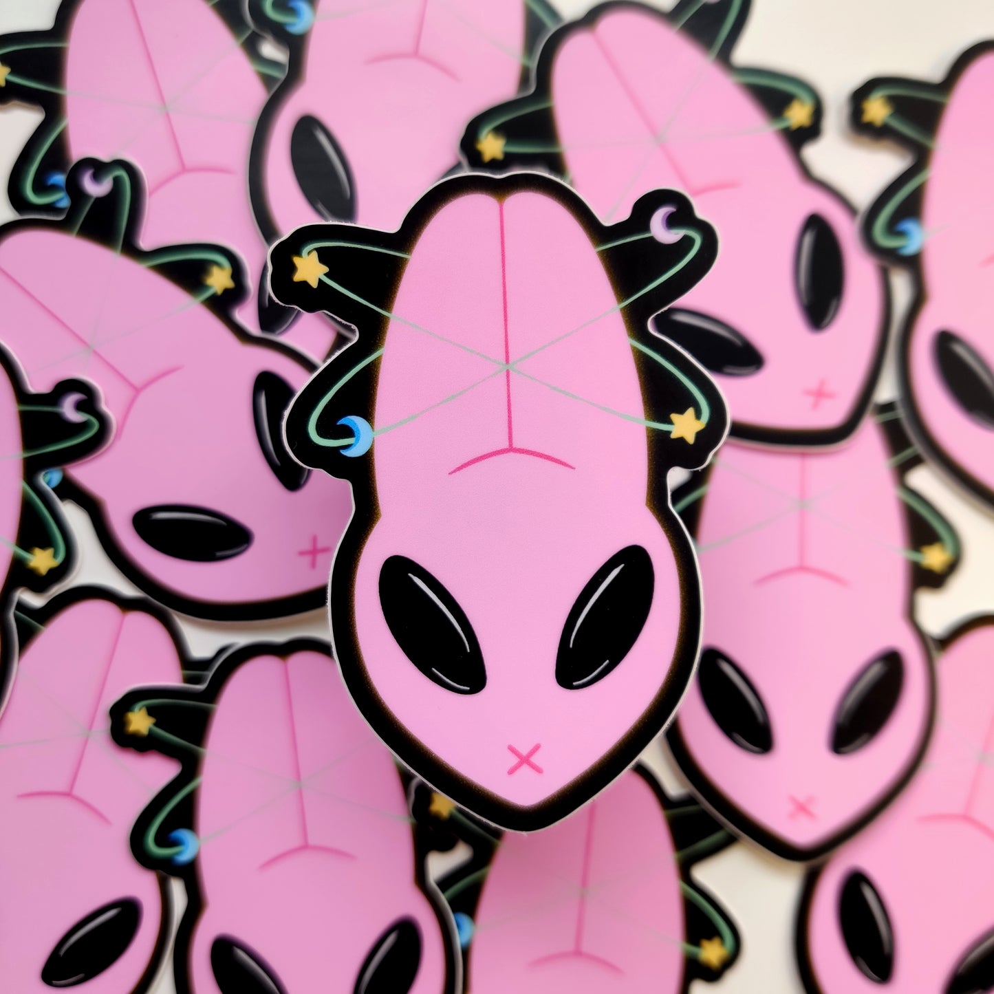 Alien Bunny Sticker