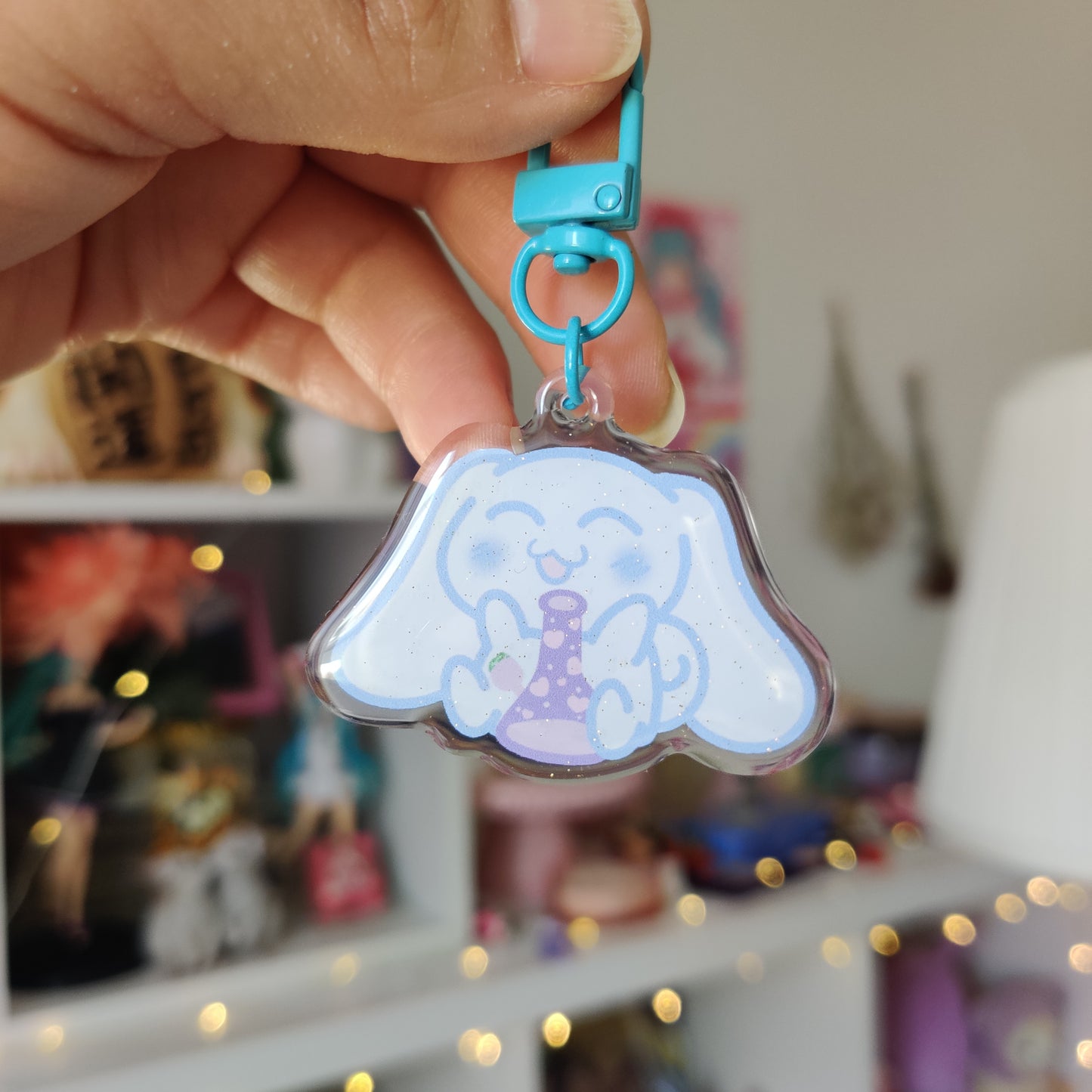 Blue Cinna Boi Charm